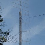 4x DSE3-50 yagi antennas at K8GP multi-op FM19bb